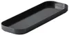 A black tray on a white background. Produktbild-Vorschau