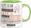 Konzertveranstalterin Geschenk Becher Tasse Gott Schuf Alle Produktbild-Vorschau 1