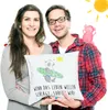Mr. & Mrs. Panda Sofa Kissen Sommer Wellen Surf - Weiß - Produktbild-Vorschau 4