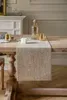 Zarter Baumwollstoff-Tischläufer, Baumwollstoff, beige, Produktbild-Vorschau 2