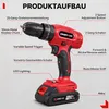 Akku-Bohrschrauber/Schlagbohrschrauber 21V,38NM Produktbild-Vorschau 2