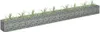 Gabionový vyvýšený záhon pozinkovaná ocel 360 x 30 x 30 cm Náhled obrázku produktu 2