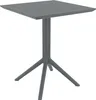Mesa plegable Sky square 60, cuadrada, en color gris oscuro Vista previa de la imagen del producto 8