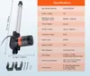 SucceBuy Attuatore lineare 12 V, 10 pollici, attuatore di Anteprima dell’immagine prodotto 7