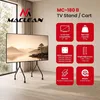 Stojan/vozík na televízor Maclean, s kolieskami, pre Náhľad obrázku produktu 2