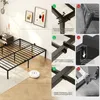 KUTAS Klassische Betten 140x190, Metallbett Schwarz mit 32 Produktbild-Vorschau 14