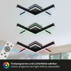 LED Deckenleuchte Kinderzimmer bunt RGB dimmbar schwarz CCT Produktbild-Vorschau 5