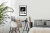 MuchoWow® MuchoWow® Gerahmtes Poster Mond - Weltraum - Produktbild-Vorschau 7
