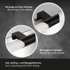 LED Bad-Spiegelleuchte, schwarz, LED/7W Produktbild-Vorschau 5