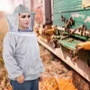 Včelársky oblek – dvojitý, priedušný bavlnený ochranný Náhľad obrázku produktu 4