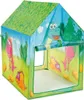 A colorful children's play tent with a dinosaur theme, shown from a slightly elevated front-diagonal angle. Náhled obrázku produktu