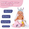 BABY born Kapuzenhandtuch Set mit Einhorn- und Produktbild-Vorschau 2