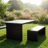 Klebefolie Möbel 10x100 cm - Schwarz Matt - Möbelfolie mit Produktbild-Vorschau 5