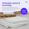 Wolkenfeld Bettwäsche 200x200 Grau Weiß - Kuschelig weich & Produktbild-Vorschau 10