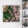 Magnettafel 50x50cm Pinnwand Whiteboard beschreibbar - Rosa Produktbild-Vorschau 3