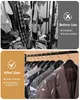 50 Stück transparente Kleiderhüllen für Anzüge und Kleider Produktbild-Vorschau 4