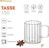 Wilmax Teeglas Kaffeeglas mit Henkel 150 ml Produktbild-Vorschau 3