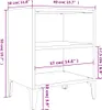 Möbel Nachttisch Elegantes Design - Beistelltisch - Produktbild-Vorschau 3