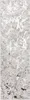 Tapiso Läufer CRYSTAL Modern Grau Gold Wohnzimmer  80 x 300 Produktbild-Vorschau 2