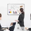 Tablica Biała Suchościeralna Magnetyczna Edukacyjna Rama Podgląd zdjęcia produktu 15