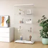 Zweitüriger Glasvitrinen-Schrank mit 4 Türen und Regalen, Produktbild-Vorschau 2