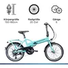 Zündapp Z101 20 Zoll Elektro Klapprad für Erwachsene 150 - Produktbild-Vorschau 3