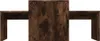 sada konferenčných stolíkov vidaXL Smoked Oak 100x48x40 cm Náhľad obrázku produktu 4