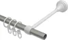 Interdeco Gardinenstange / Vorhangstange Chrom matt, Typ Produktbild-Vorschau 3