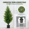 SucceBuy 91,4 cm sztuczne drzewo cedrowe Topiary 2 sztuki Podgląd zdjęcia produktu 4