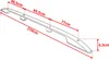 Dachreling VOLKSWAGEN CADDY MAXI LONG 2003-20 Aluminium Produktbild-Vorschau 4
