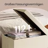 SONGMICS Sitzbank mit Stauraum, faltbare Sitztruhe mit Produktbild-Vorschau 13