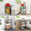 Küchenwagen Rollwagen Obstkorb Aufbewahrungskörbe Produktbild-Vorschau 3