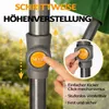 BURI Tropico Sonnenschirm 210x140 cm - Rechteckiger Produktbild-Vorschau 10