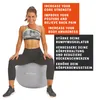 SCHILDKRÖT FITNESS GYMNASTIKBALL 85cm, (anthracite) KEINE Produktbild-Vorschau 9