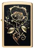 Zippo Sturmfeuerzeug - Golden Rose, High Polish Brass, Produktbild-Vorschau 2