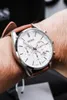 BOSS Chronograph Quarz Uhr für Herren mit Hell-Braunes Produktbild-Vorschau 11