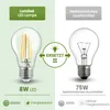 LUMILED LED Lampe E27 A60 8W ersetzt 75W 1080lm 3000K Produktbild-Vorschau 4