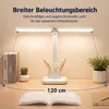 LED Schreibtischlampe dimmbar mit Akku – Doppelarm, 3 Produktbild-Vorschau 8