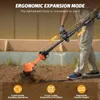 2-in-1 Akku-Bodenfräse, 100mm, elektrische Gartenfräse Mit Produktbild-Vorschau 6
