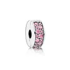 Pandora 791817PCZ Charm Clip Rosafarbener Pavé-Glanz Produktbild-Vorschau 3