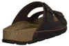 Rohde 6294-72 scarpe da uomo, mulo, pelle, moka, larghezza Anteprima dell’immagine prodotto 5