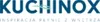 A blurred image of a logo and tagline for a brand called KUCHINOX. Anteprima dell’immagine prodotto