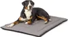 gestepptes Hundekissen 130 x 90 cm, schwarz/grau bei 95°C Produktbild-Vorschau 1