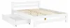 Homestyle4u Doppelbett Holzbett 140x200 Weiß Kiefer Bett Produktbild-Vorschau 12
