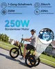 20" Fat Tire E-Bike Dreirad Klappbar, Elektro Lastenfahrrad Produktbild-Vorschau 2