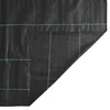 vidaXL Non-tissé contre les mauvaises herbes noir 2x200 m Voir les images du produit 6