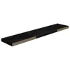 vidaXL Schweberegale 2 Stk. Hochglanz-Schwarz 120x23,5x3,8 Produktbild-Vorschau 14