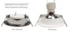 Comparison of an LED module and a halogen bulb for lighting applications. Produktbild-Vorschau