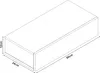 Wandregal 'Antilles' 50x24x12 cm 2er Set mit Schublade Produktbild-Vorschau 8