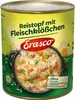 Erasco Reistopf mit Fleischklößchen (800g Dose) + usy Block Produktbild-Vorschau 2
